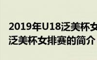 2019年U18泛美杯女排赛（关于2019年U18泛美杯女排赛的简介）