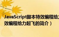 JavaScript脚本特效编程给力起飞（关于JavaScript脚本特效编程给力起飞的简介）