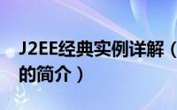 J2EE经典实例详解（关于J2EE经典实例详解的简介）