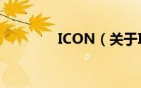 ICON（关于ICON的简介）