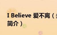 I Believe 爱不离（关于I Believe 爱不离的简介）
