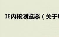 IE内核浏览器（关于IE内核浏览器的简介）