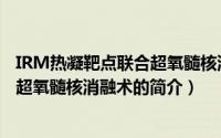 IRM热凝靶点联合超氧髓核消融术（关于IRM热凝靶点联合超氧髓核消融术的简介）