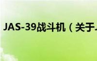 JAS-39战斗机（关于JAS-39战斗机的简介）