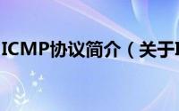 ICMP协议简介（关于ICMP协议简介的简介）