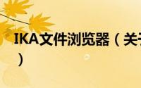 IKA文件浏览器（关于IKA文件浏览器的简介）
