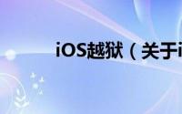 iOS越狱（关于iOS越狱的简介）