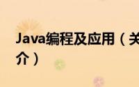 Java编程及应用（关于Java编程及应用的简介）