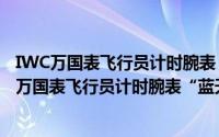 IWC万国表飞行员计时腕表“蓝天使®”特别版（关于IWC万国表飞行员计时腕表“蓝天使®”特别版的简介）