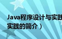 Java程序设计与实践（关于Java程序设计与实践的简介）