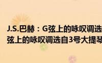 J.S.巴赫：G弦上的咏叹调选自3号大提琴（关于J.S.巴赫：G弦上的咏叹调选自3号大提琴的简介）