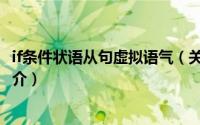 if条件状语从句虚拟语气（关于if条件状语从句虚拟语气的简介）