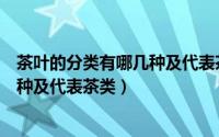 茶叶的分类有哪几种及代表茶类的特点（茶叶的分类有哪几种及代表茶类）