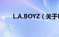 L.A.BOYZ（关于L.A.BOYZ的简介）