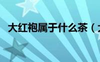 大红袍属于什么茶（大红袍属于什么茶类）