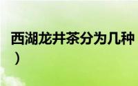 西湖龙井茶分为几种（西湖龙井属于什么茶类）