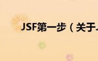 JSF第一步（关于JSF第一步的简介）