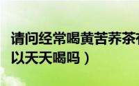 请问经常喝黄苦荞茶有什么功效（黄苦荞茶可以天天喝吗）
