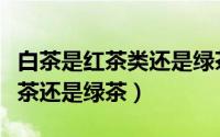 白茶是红茶类还是绿茶类（白茶属于什么茶红茶还是绿茶）