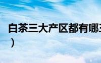 白茶三大产区都有哪三个（白茶主要三大产地）