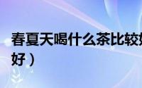 春夏天喝什么茶比较好（春夏季喝什么茶比较好）