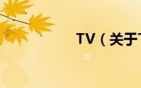 TV（关于TV的简介）