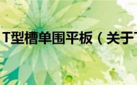 T型槽单围平板（关于T型槽单围平板的简介）