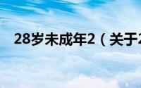 28岁未成年2（关于28岁未成年2的简介）
