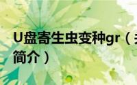 U盘寄生虫变种gr（关于U盘寄生虫变种gr的简介）