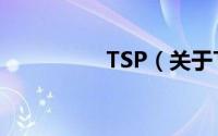 TSP（关于TSP的简介）