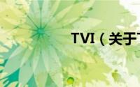 TVI（关于TVI的简介）