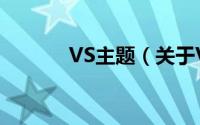 VS主题（关于VS主题的简介）