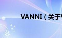 VANNI（关于VANNI的简介）