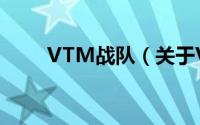 VTM战队（关于VTM战队的简介）
