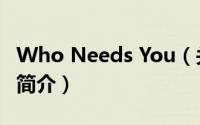Who Needs You（关于Who Needs You的简介）