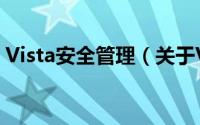 Vista安全管理（关于Vista安全管理的简介）