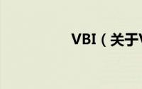VBI（关于VBI的简介）