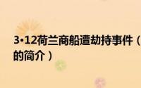 3·12荷兰商船遭劫持事件（关于3·12荷兰商船遭劫持事件的简介）