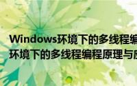 Windows环境下的多线程编程原理与应用（关于Windows环境下的多线程编程原理与应用的简介）