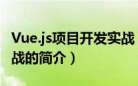 Vue.js项目开发实战（关于Vue.js项目开发实战的简介）