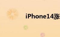 iPhone14涨价或低于预期