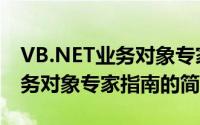 VB.NET业务对象专家指南（关于VB.NET业务对象专家指南的简介）