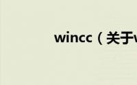 wincc（关于wincc的简介）