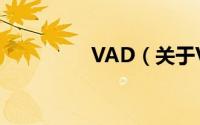 VAD（关于VAD的简介）