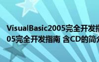 VisualBasic2005完全开发指南 含CD（关于VisualBasic2005完全开发指南 含CD的简介）