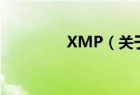 XMP（关于XMP的简介）