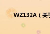 WZ132A（关于WZ132A的简介）
