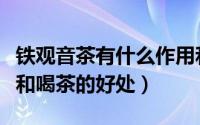 铁观音茶有什么作用和功效（铁观音茶的功效和喝茶的好处）