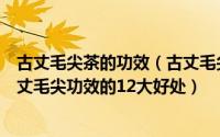 古丈毛尖茶的功效（古丈毛尖的功效与作用有哪些？饮用古丈毛尖功效的12大好处）