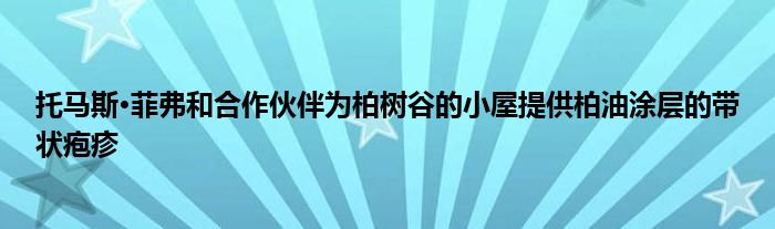 托马斯·菲弗和合作伙伴为柏树谷的小屋提供柏油涂层的带状疱疹